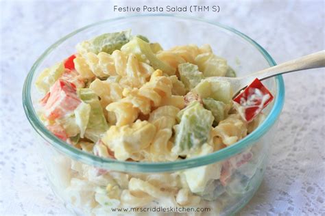 Get ready for a festive independence day with these 10 excellent pasta salads. Festive Pasta Salad (THM S) | Recipe | Trim healthy recipes, Ingredients recipes, Thm recipes
