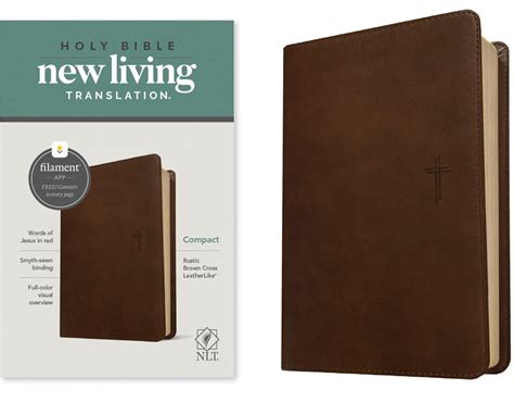 Nlt Compact Bible Filament Enabled Edition Rustic Brown Nlt