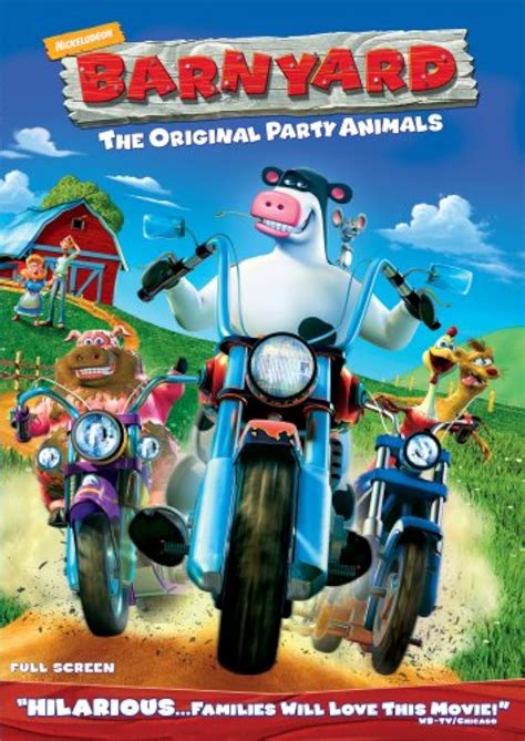 Barnyard The Original Party Animals Full Screen Edition On Dvd With