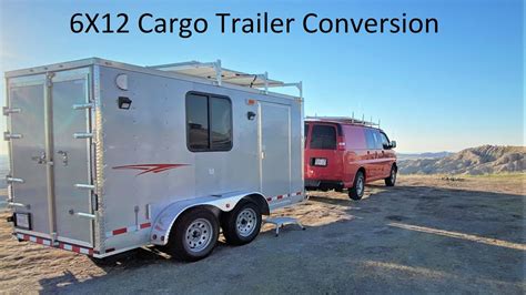 6×12 Cargo Trailer Conversion Toy Hauler Wow Blog