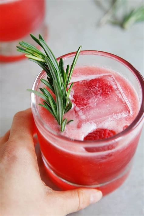 Raspberry Gin Cocktail Lexis Clean Kitchen