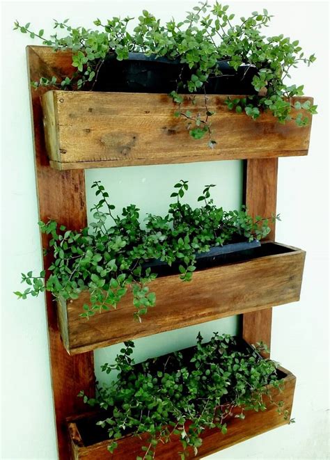 Wood Pallet Wall Planter Diy Pallet Creations