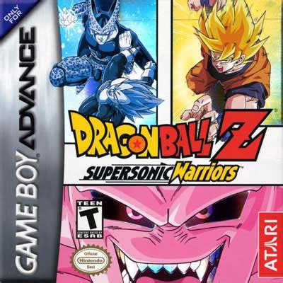 Follow the show's storyline and face off against the accompanied by his best friend piccolo, goku will journey throughout the dragon ball z world, from earth to the home for infinite losers and. Dragon Ball Z Supersonic Warriors Nintendo Game Boy Advance