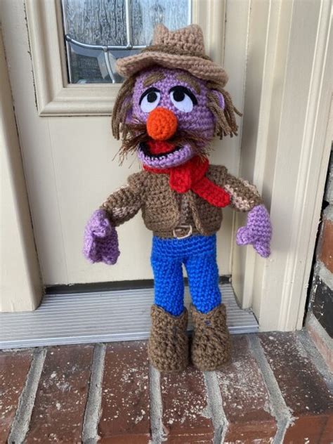 Forgetful Jones Doll Sesame Street Nanas Crochet Shoppe