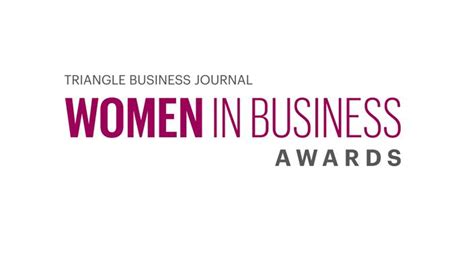 2017 Women In Business Awards Winners L P Triangle Business Journal