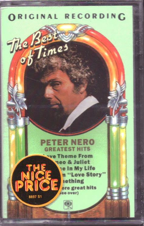 Peter Nero Peter Neros Greatest Hits 1974 Dolby Cassette Discogs