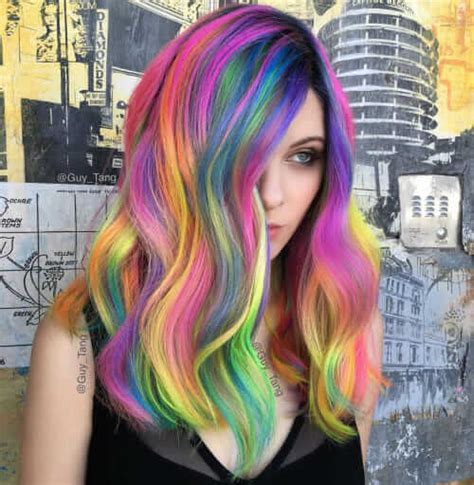 Hair colour idea inspiration for men thinking of dying their hair. 28 Rainbow hair colors ideas - Page 19 of 28 - Ninja Cosmico
