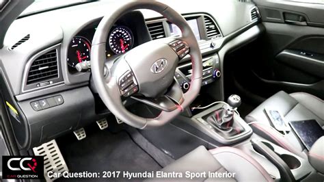 Gallery of 75 high resolution images and press release information. 2017 Hyundai Elantra Sport Interior | THE Most Complete ...