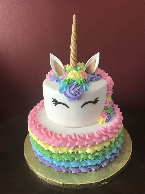 Unicorn Birthday Cake Simple Birthday Cake Easy Birthday Birthday