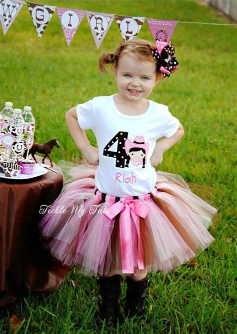 Birthday Cowgirl Tutu Outfit