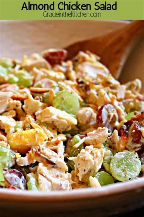 This is an easy but creamy and spicy gravy based chicken recipe. Almond Chicken Salad | Recipe | Easy roasted vegetables ...