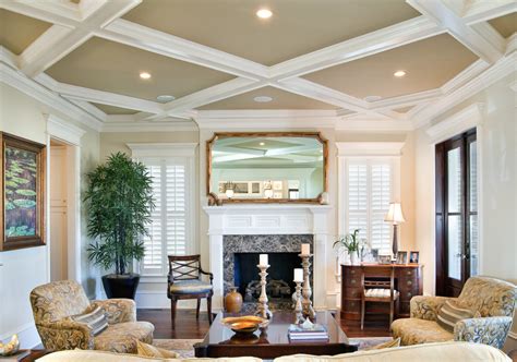 Detail of intricate corner crown molding.intricate angle casting detail. 10 Decorative Living Room With Ceiling Molding Ideas