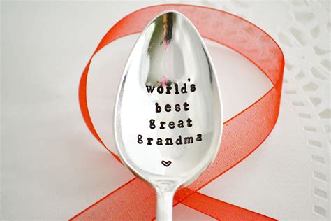 You won't believe how much you'll save. world's best great grandma- vintage silver plated spoon ...