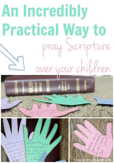 One Incredibly Practical Way To Pray The Scriptures Over Your Children