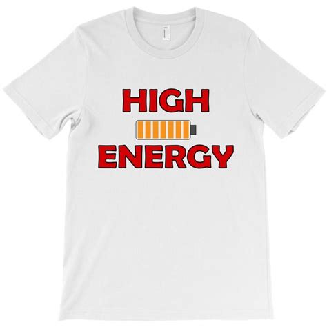 High Energy T Shirt Cool Shirts Tee Shirts High Energy Mens Crew Neck American Apparel