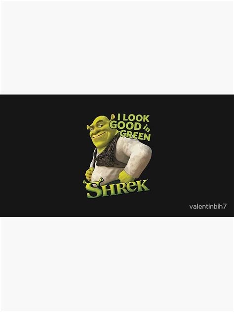 Sexy Shrek Shrek Meme Face Shrek Wazowski Sticker Mouse Pad By