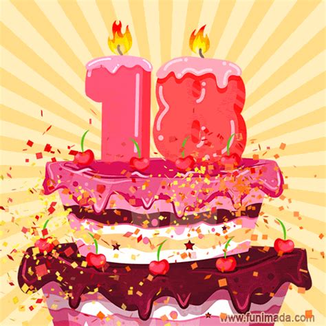 {31 } happy 18th birthday animated birthday images