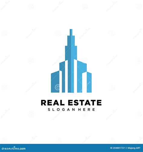 Real Estate Logo Design Creative Abstract Real Estate Icon Logo