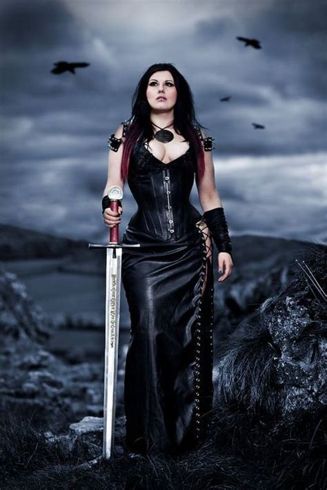 Chicks With Blades Warrior Woman Women Lady