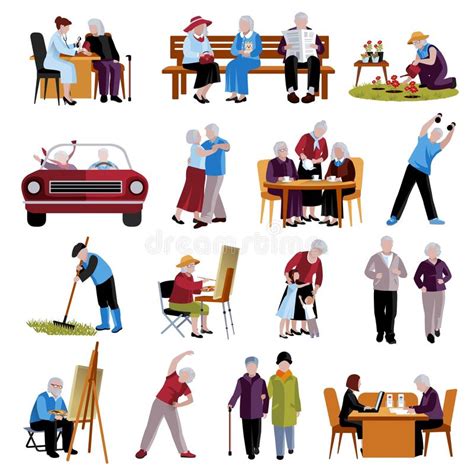Elderly People Stock Illustrations - 39,184 Elderly People Stock Illustrations, Vectors ...