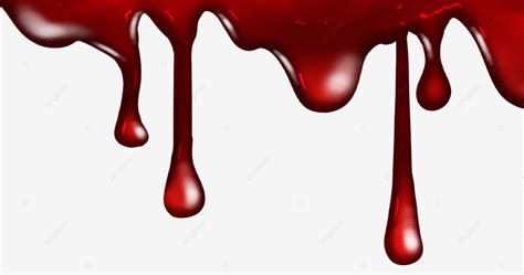 Gambar Blood Red Dripping Three Dimensional Realism Noda Darah Darah Merah Png Transparan