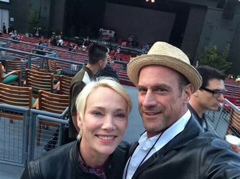 Christopher Meloni With His Wife Sherman Williams Sherman Williams