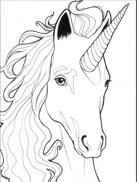 unicorn coloring pages realistic unicorn coloring pages  kids  getdrawings