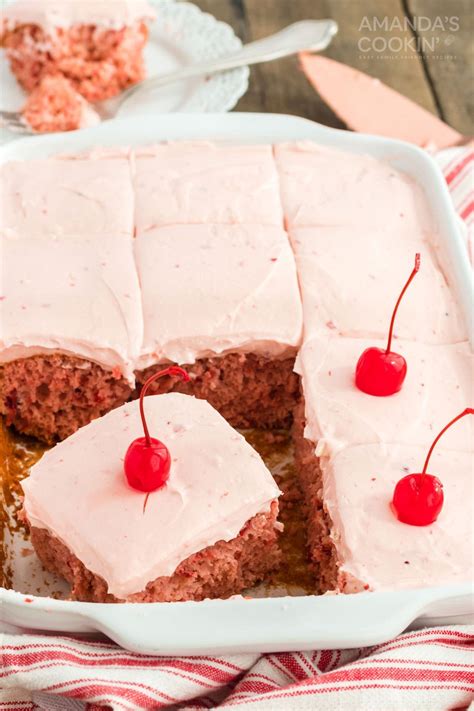 This Cherry Cake Only Uses 6 Ingredients Super Easy To Make Using A