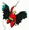 Bob Kane's first Bat-man suit was red and had no cowl | Batman drawing ...