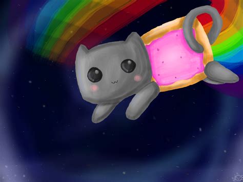 Colors Live Nyan Cat By Candycomet