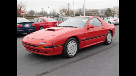 1987 Mazda Rx 7 Turbo Ii Start Up Exhaust And In Depth Review Youtube