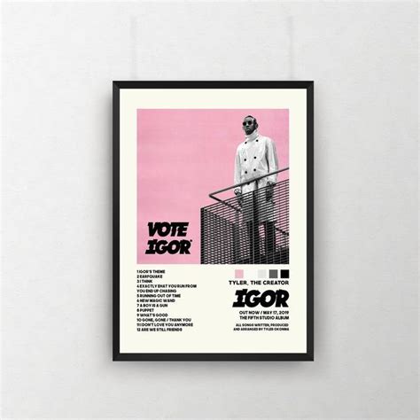Tyler The Creator / Igor / Digital Printable Album Cover | Etsy