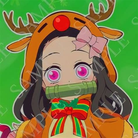 Nezuko In Christmas Icons Anime Slayer Hot Sex Picture