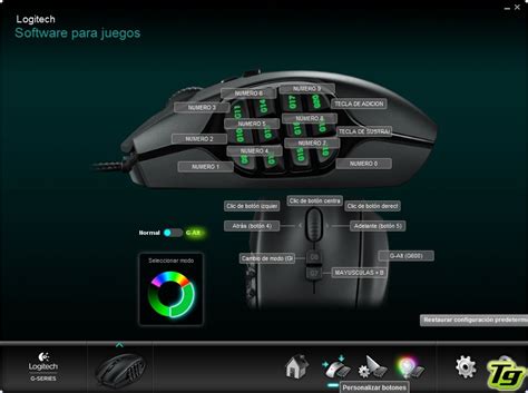 Logitech G600 Mmo Gaming Mouse Tecnogaming