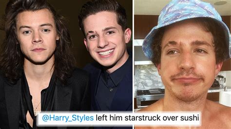charlie puth once tweeted harry styles s location and caused fans to mob him capital