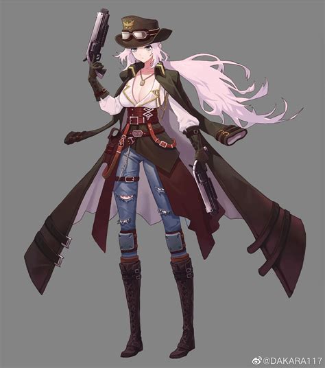 Artstation Mercenary Girl