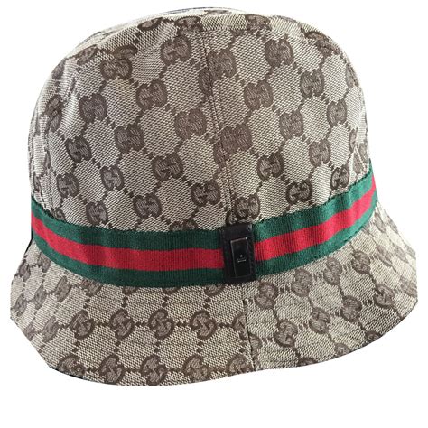 Gucci Hat Beanie Brown Cotton Ref39584 Joli Closet
