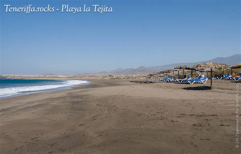 Playa de la Tejita mit FKK Bereich Teneriffa Süd