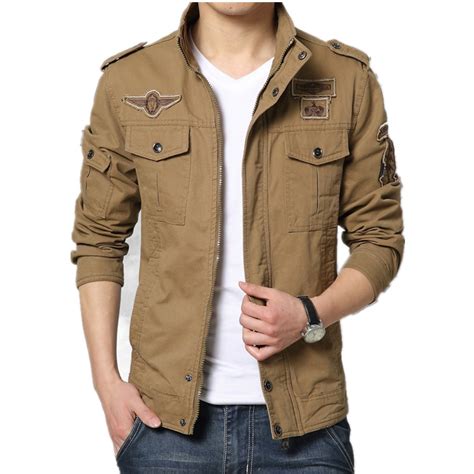 Size M 5xl New Mens Casual Thin Slim 100 Cotton Spring Autumn Jacket