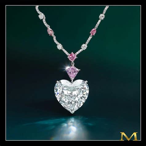 Moussaieff Jewellers Pink And White Diamond Necklace By The House