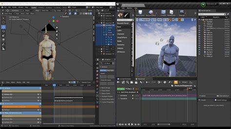Blender Character Animation To Ue4 Youtube