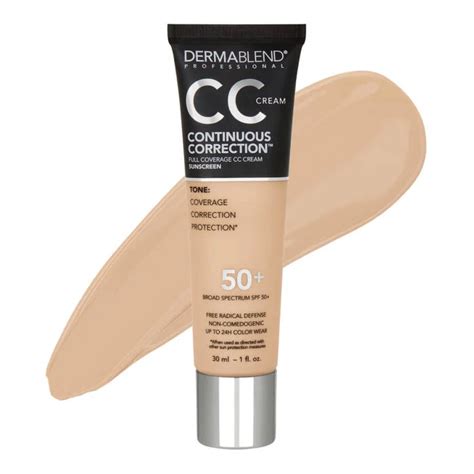 Dermablend Continuous Correction Cc Cream Spf 50 30n