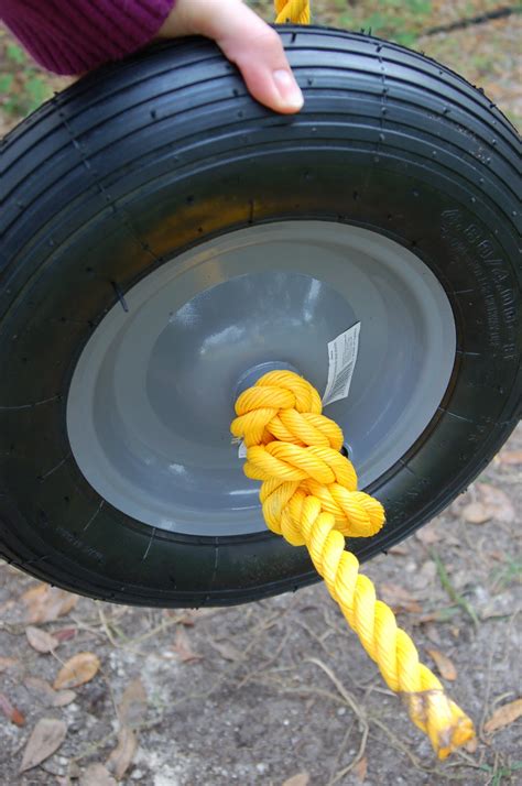 How To Build A Diy Cheap Tire Swing