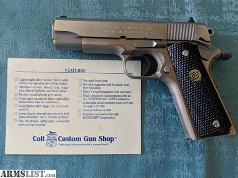 Armslist For Sale Colt Custom Carry Commander Colt Custom Shop