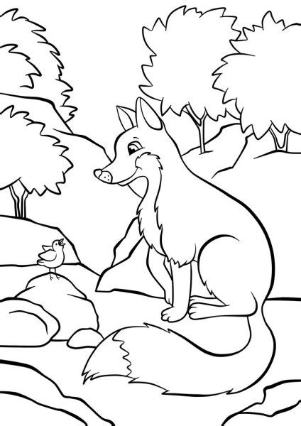 Fotos de Zorrito para colorear de stock, imágenes de Zorrito para