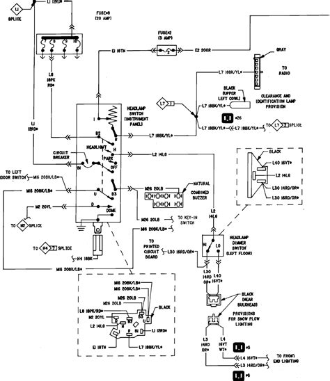 86 D150 Power Window Wiring Diagram