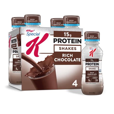 Kelloggs Special K Protein Shakes Rich Chocolate 4 Ct 40 Fl Oz
