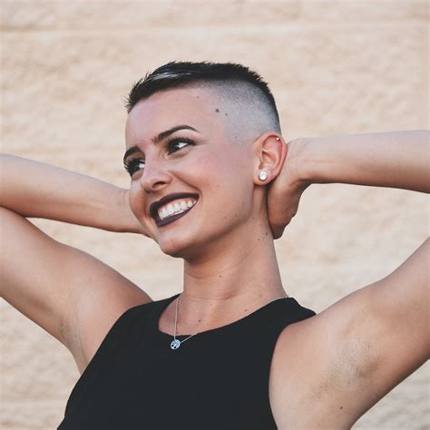 37 Fierce Ladies Who Have Embraced The Buzz Cut Buzzed Hair Women