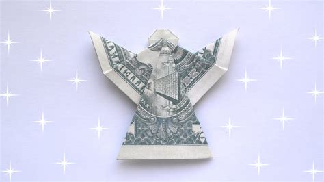 My Money Angel T For Christmas Dollar Origami Design Tutorial