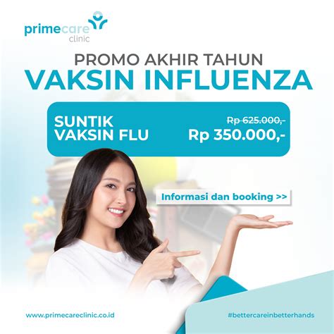 PRIMECARE CLINIC BANJIR PROMO AKHIR TAHUN VAKSIN INFLUENZA! - Primecare